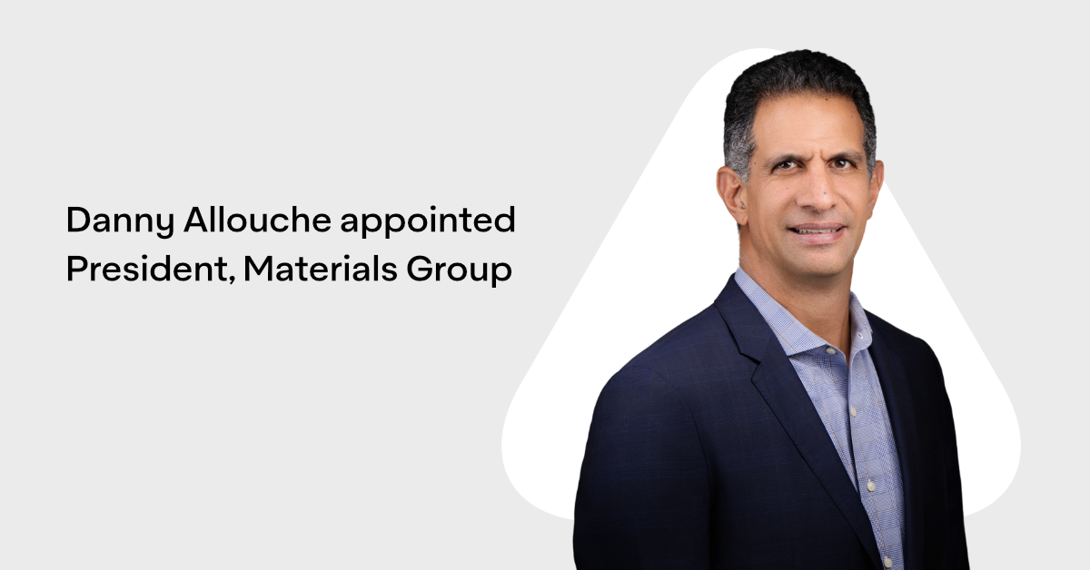 Avery Dennison Names Danny Allouche President, Materials Group